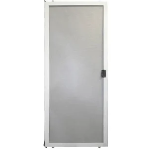 Do-It-Yourself Ivoor Sliding Screen Door Kit - Heavy Duty Lock - 46-5/8" to 49-3/8" x 90"
