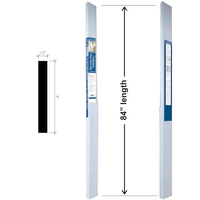 Electronisch Inteplast Group Building Products 0.5- x 4- x 7-ft Painted Polystyrene Door Casing Kit