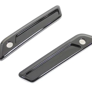 Gloss Black Saddlebag Latch Kit Harley-Davidson