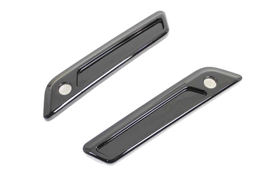 Gloss Black Saddlebag Latch Kit Harley-Davidson