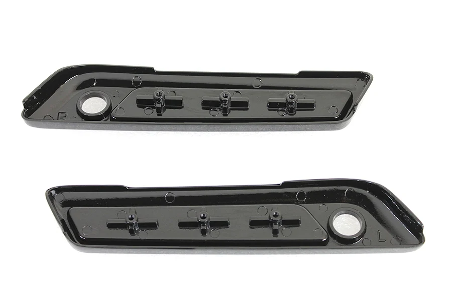 Gloss Black Saddlebag Latch Kit Harley-Davidson