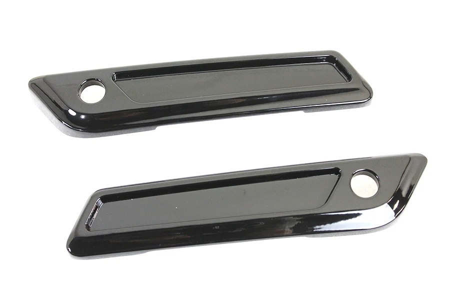 Gloss Black Saddlebag Latch Kit Harley-Davidson