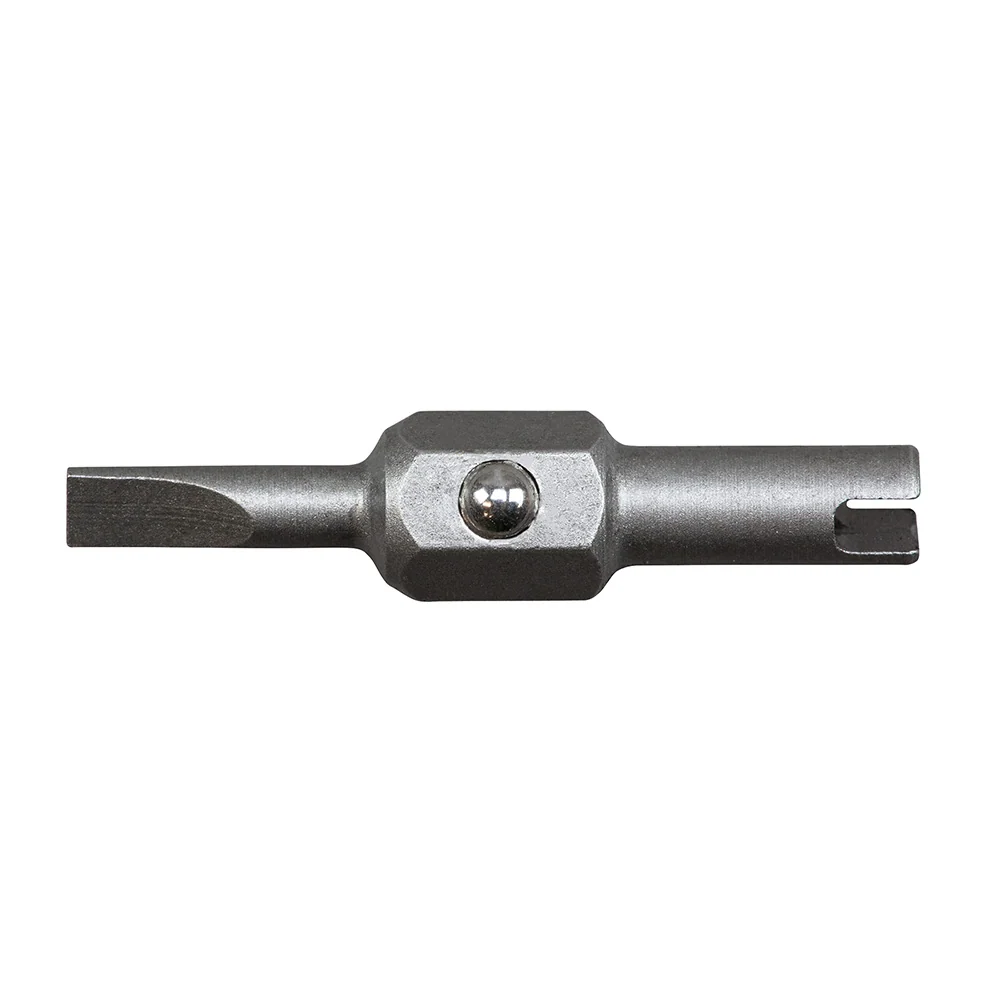 KLEIN TOOLS Replacement Bits, 1/8-Inch Slotted and Schraderå¨