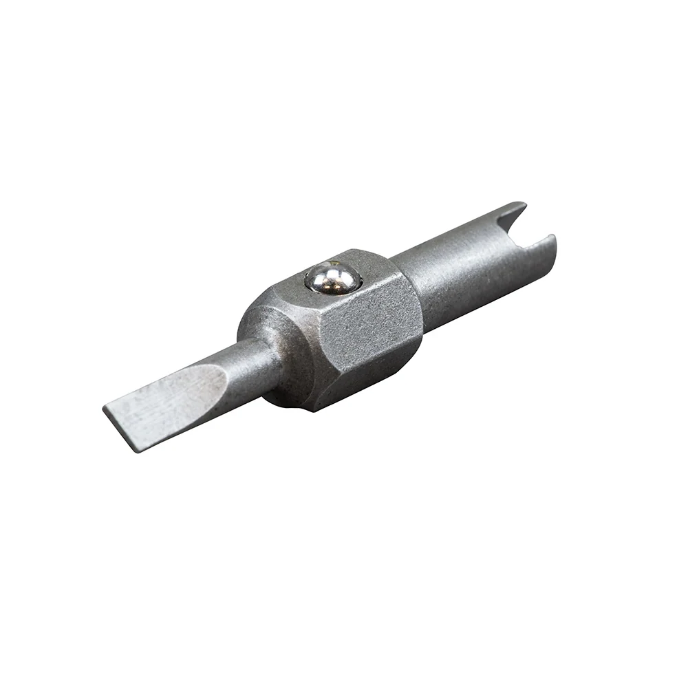 KLEIN TOOLS Replacement Bits, 1/8-Inch Slotted and Schraderå¨