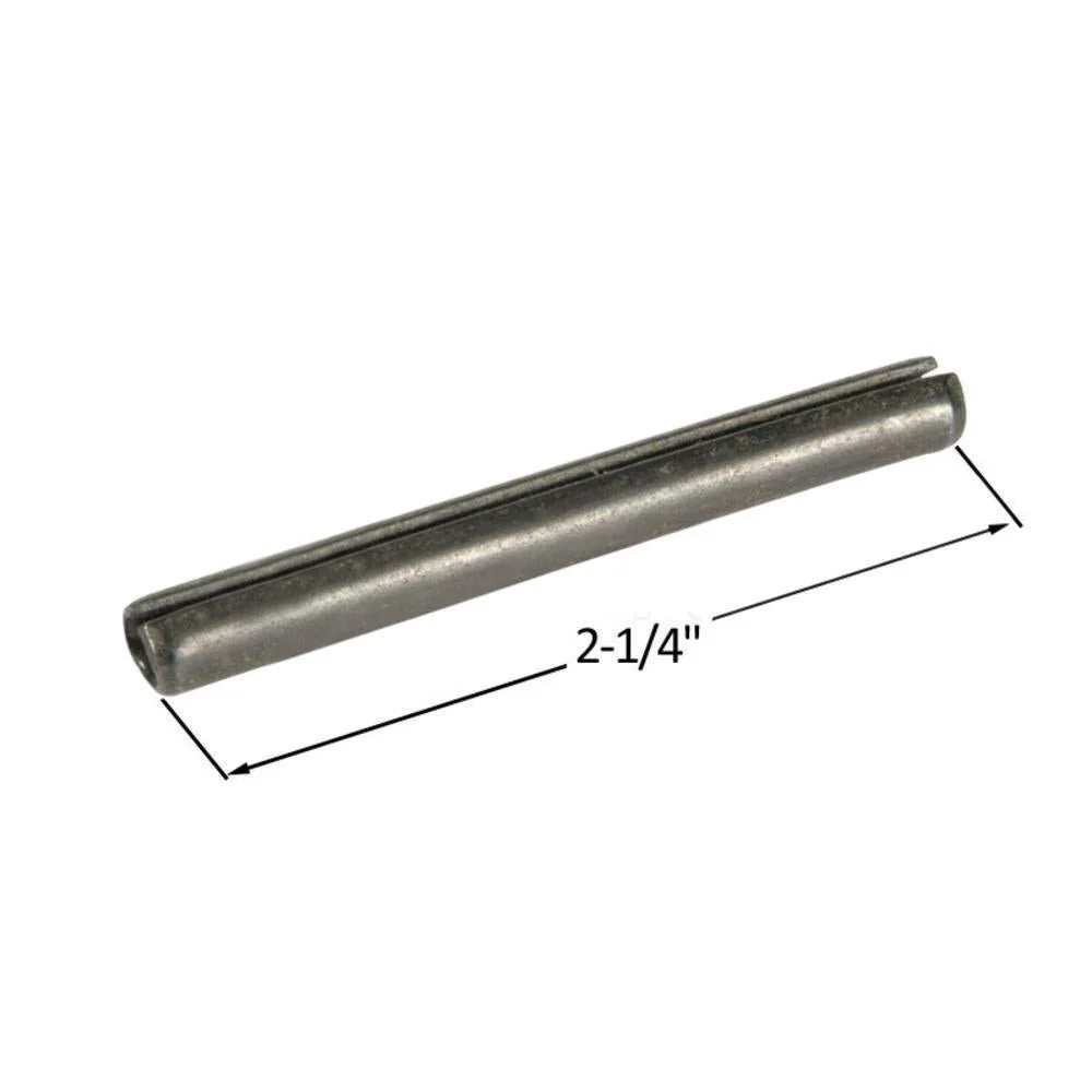 Borging Slotted Spring 3/16" Diameter Tension Pins 2-1/4'' Length