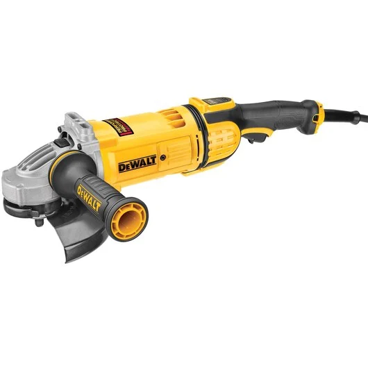 DEWALT 7 . 4.9 HP Angle Grinder No Lock-On
