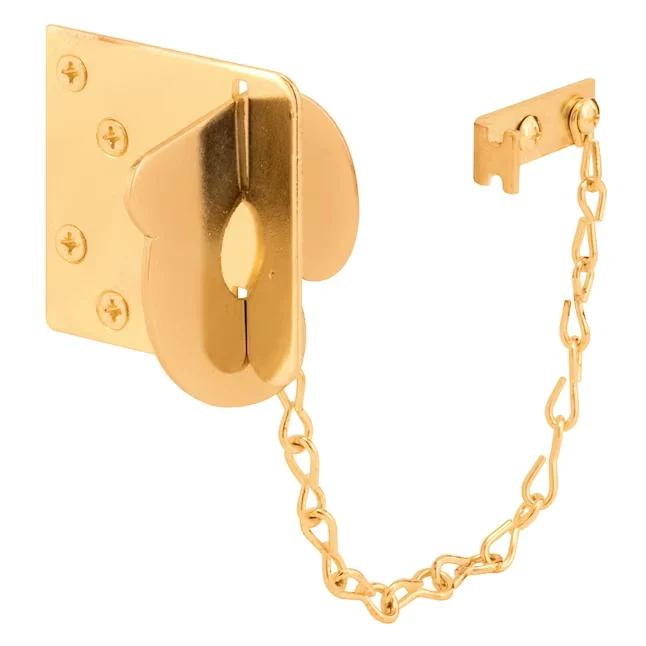 Gatehouse Brass-plated Texas Security Bolt satijn nikkel