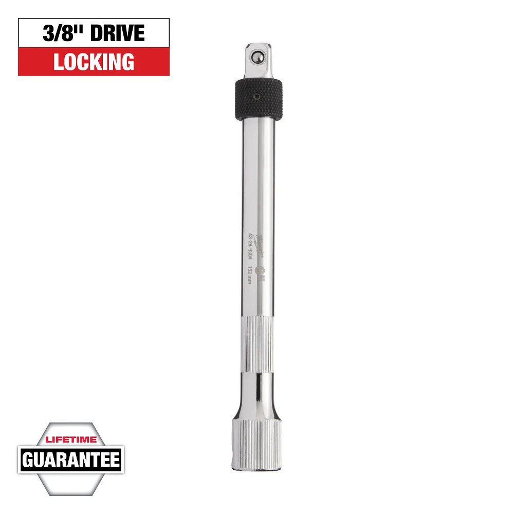 Milwaukee Tools 3/8in Dr 6in Locking Extension 43-24-9304