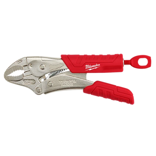 MILWAUKEE 5" TORQUE LOCK™ Curved Jaw Locking Pliers w/ Grip