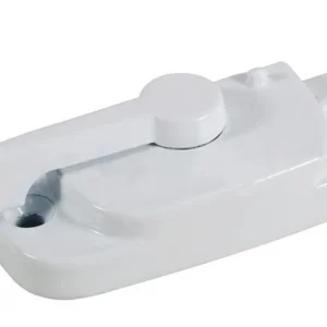 Sliding Window Lock – Right-Hand, Parelmoer, 2-1/16" Spacing