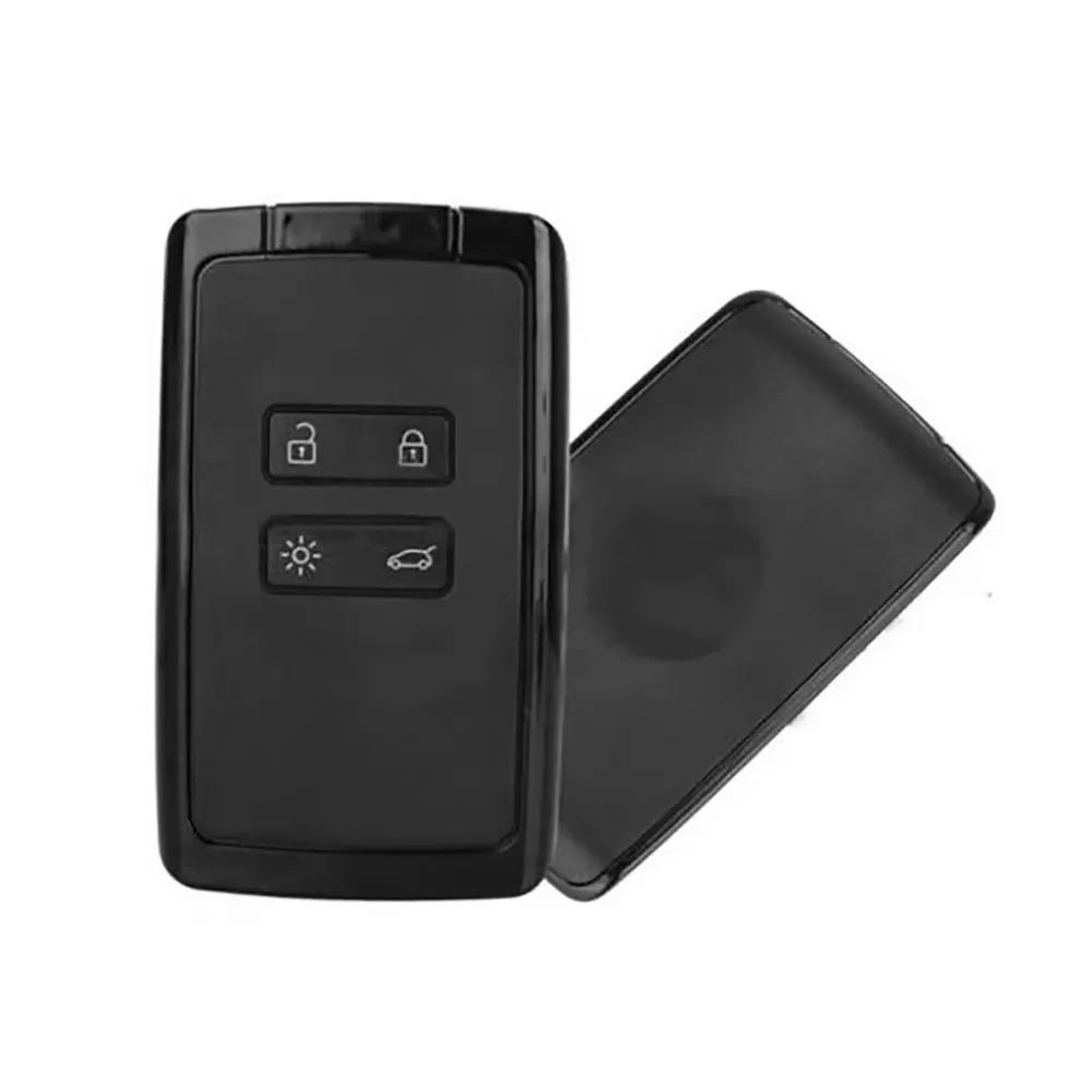 Keyless Go Renault 4 Buttons Card Housing voor smalle deuren