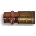 Prier C-144Y 8" Anti-Siphon Wall Hydrant - 1/2" Press Fit - Diamond, Aaibaar Grip Handle - C-144Y08-SGH