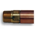 Prier P-154D CC Hose Thread Anti-Siphon Vacuum Breaker Wall Hydrant; 1/2" MPT x 1/2" SWT **Lead Free** - P-154DCC-LF met V...