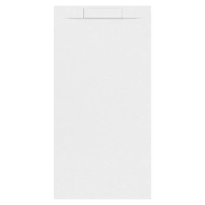 Allibert Douchevloer Luna - Beton, l x b: 160 x 80 cm, Wit
