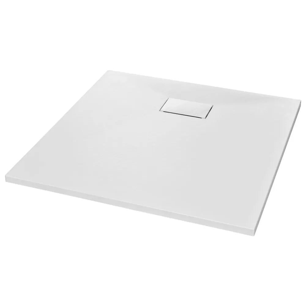 Douchebak 80x80 cm SMC wit
