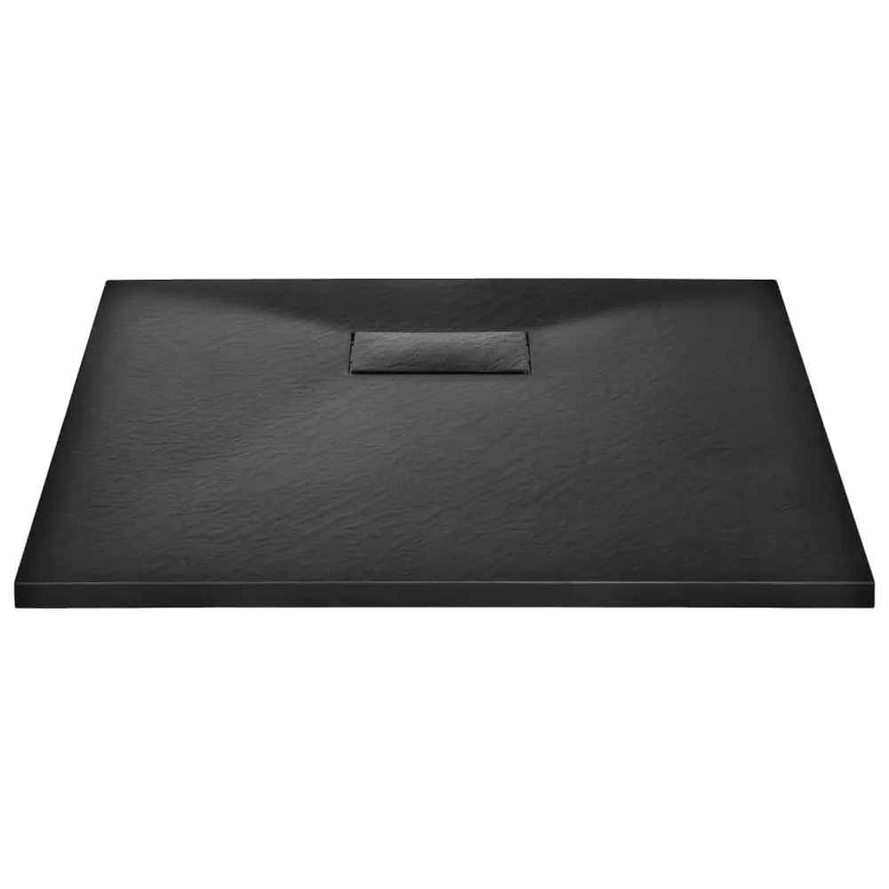 Douchebak 80x80 cm SMC zwart