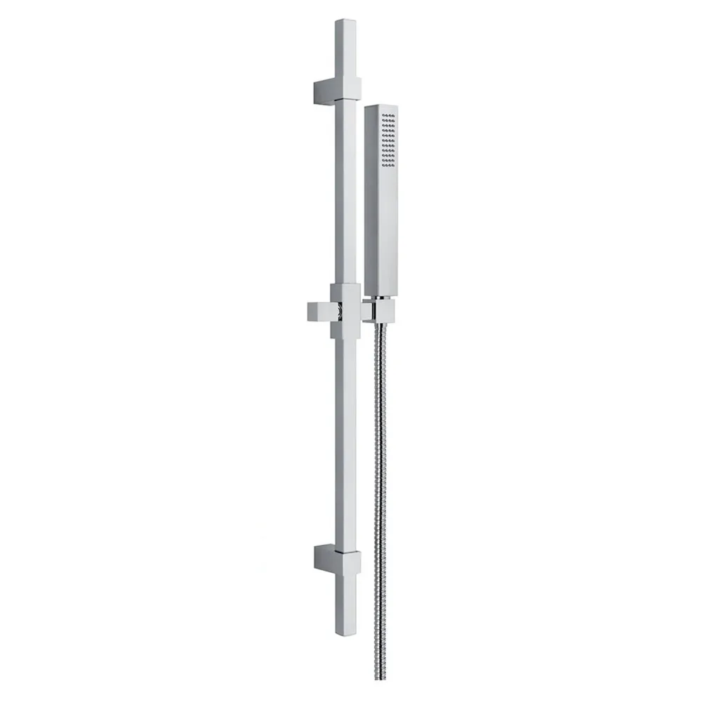 Glamour sliding door 18x18mm geel koper trendy and flexible showerhead