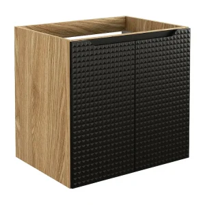 Kast Onder Wastafels LUXOR CUW60 2D 60x46x57 Zwart