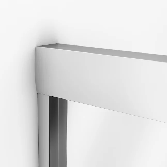 MAAX Aura Metaalglans 55- to 59- x 71- Semi-frameless Bypass Sliding Shower Door