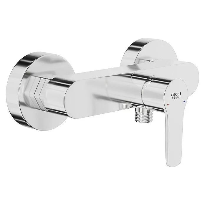 Grohe QuickFix Douchekraan - Chroom, Glanzend, Messing
