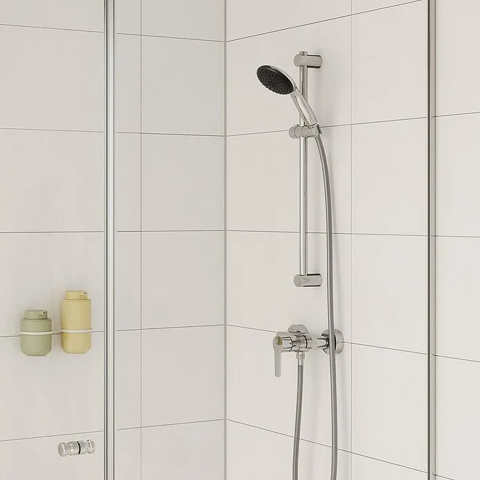Grohe QuickFix Douchekraan - Chroom, Glanzend, Messing