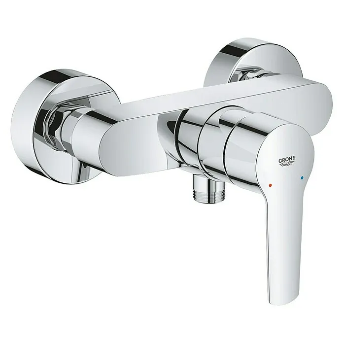 Grohe QuickFix Douchekraan - Chroom, Glanzend, Messing