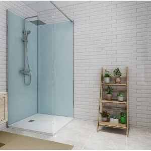 Set van twee douchewandpanelen inclusief profielen - 2x L90cm x H210 cm - Koop nu online