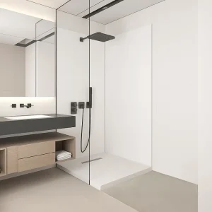 Set van twee douchewandpanelen inclusief profielen - 2x L90cm x H210 cm - Koop nu online
