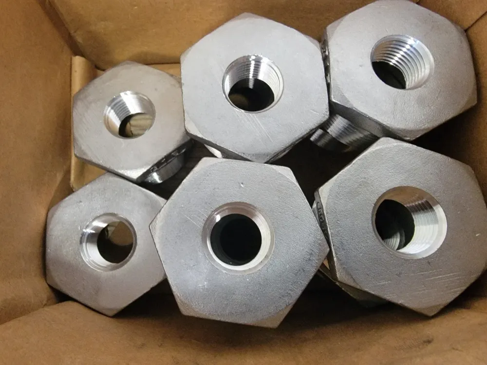 1-1/2" x 1/2" 316 Rvs Steel Hex Head Reducing Bushing SP-114