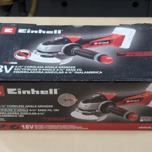 4431122 TE-AG 18V 4-1/2" Accu-aangedreven Angle Grinder