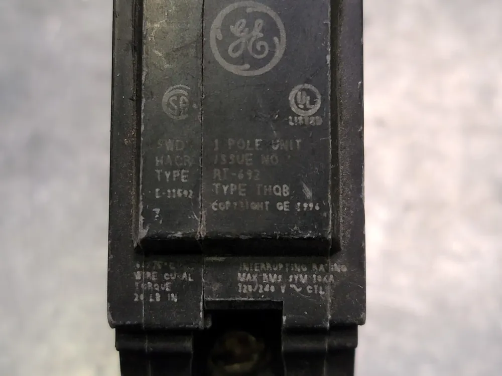 20 Amp, 1 Pole, 120/240 volts Circuit Breaker THQB1120