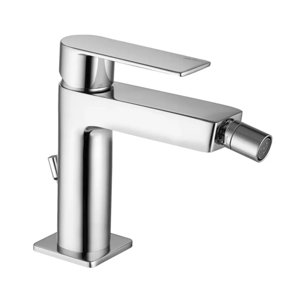 Bidet mixer Paffoni Tango chrome-plated brass geautomatiseerd drain 1''1/4G and swivel joint