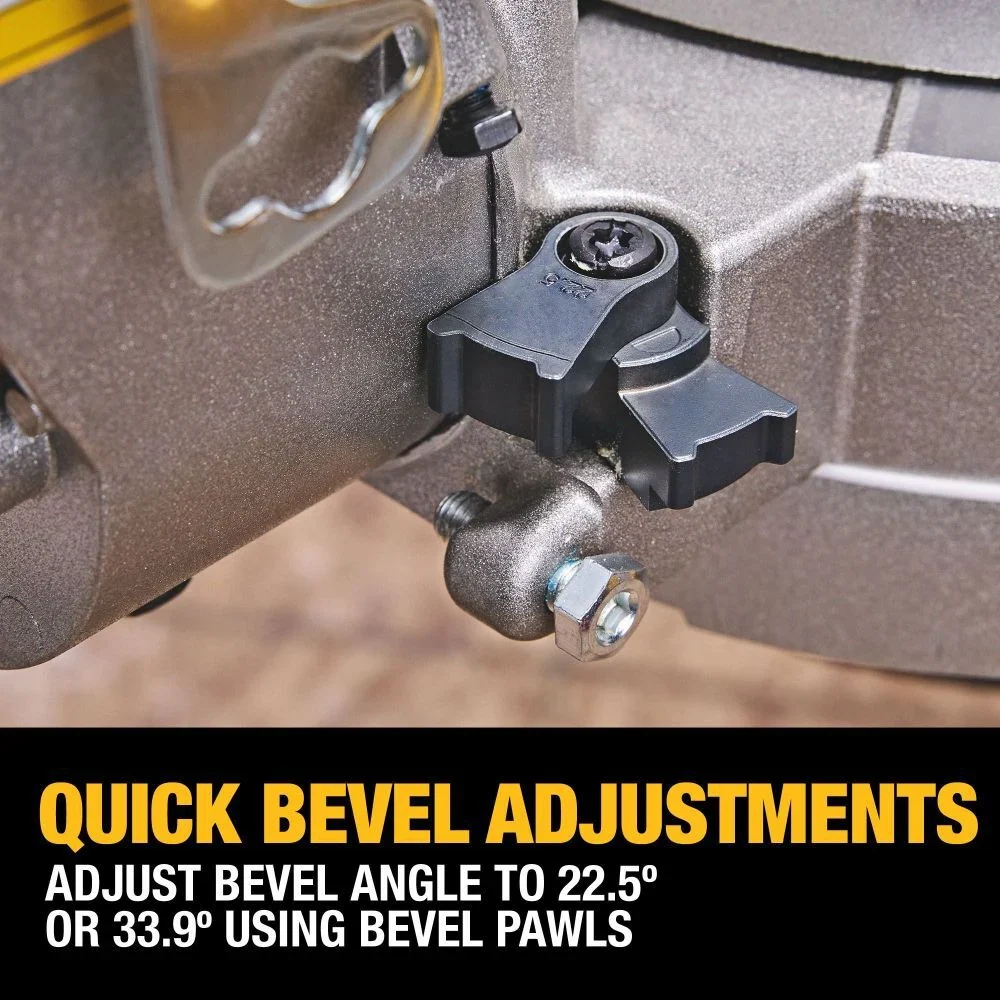 DEWALT 20V MAX XR Tweeling Bevel Sliding 12 inch Miter Saw (Bare Tool)