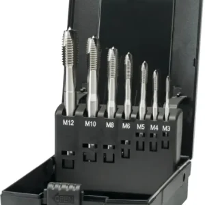 International Tools 291951000 Set machinetappen/6 (combinatie) 22.195/22.196: M3 - M12