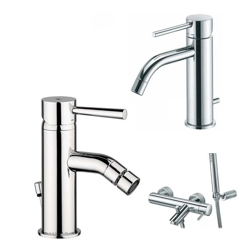 Paffoni Light mixer tap washbasin drain, bidet drain and bathtub