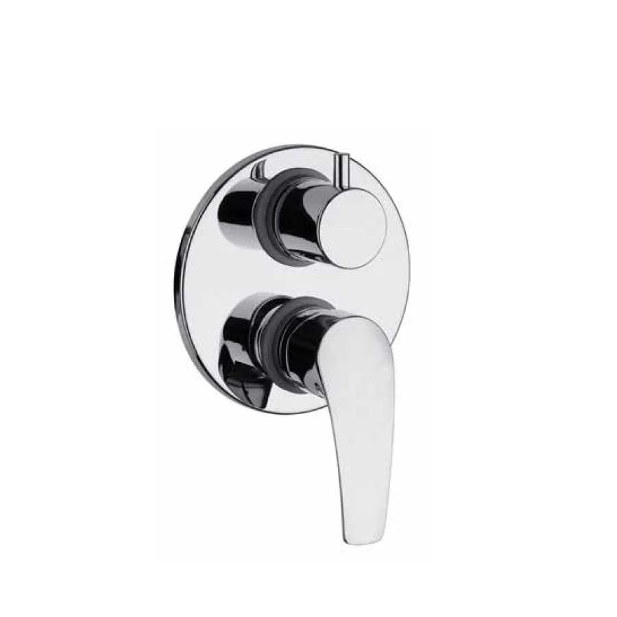 Single-lever Mixer Tap Shower Verchroomd Rotating Diverter Hike Collection Argo Rubinetterie
