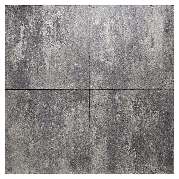 Betontegel Topklasse Grijs Nuance - Beton, 60 x 60 x 4 cm, Grijs