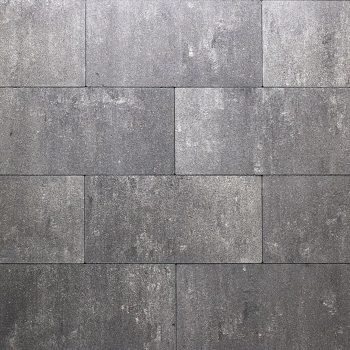Betontegel Uitmuntend Grijs Nuance - Beton, 60 x 30 x 4 cm, Grijs