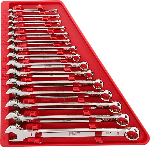 MILWAUKEE 15 PC. Combination Wrench Set - SAE