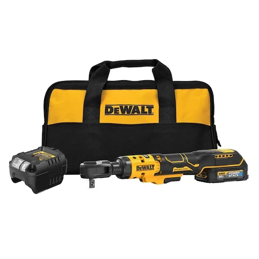 DEWALT ATOMIC 20V MAX* Brushless Mobiel 1/2" Ratchet DEWALT POWERSTACK