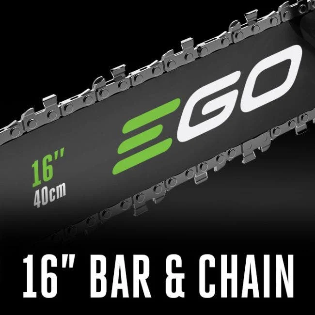 EGO Power+ CS1604 16" 56-Volt Batterij Chainsaw 5Ah Battery and Charger