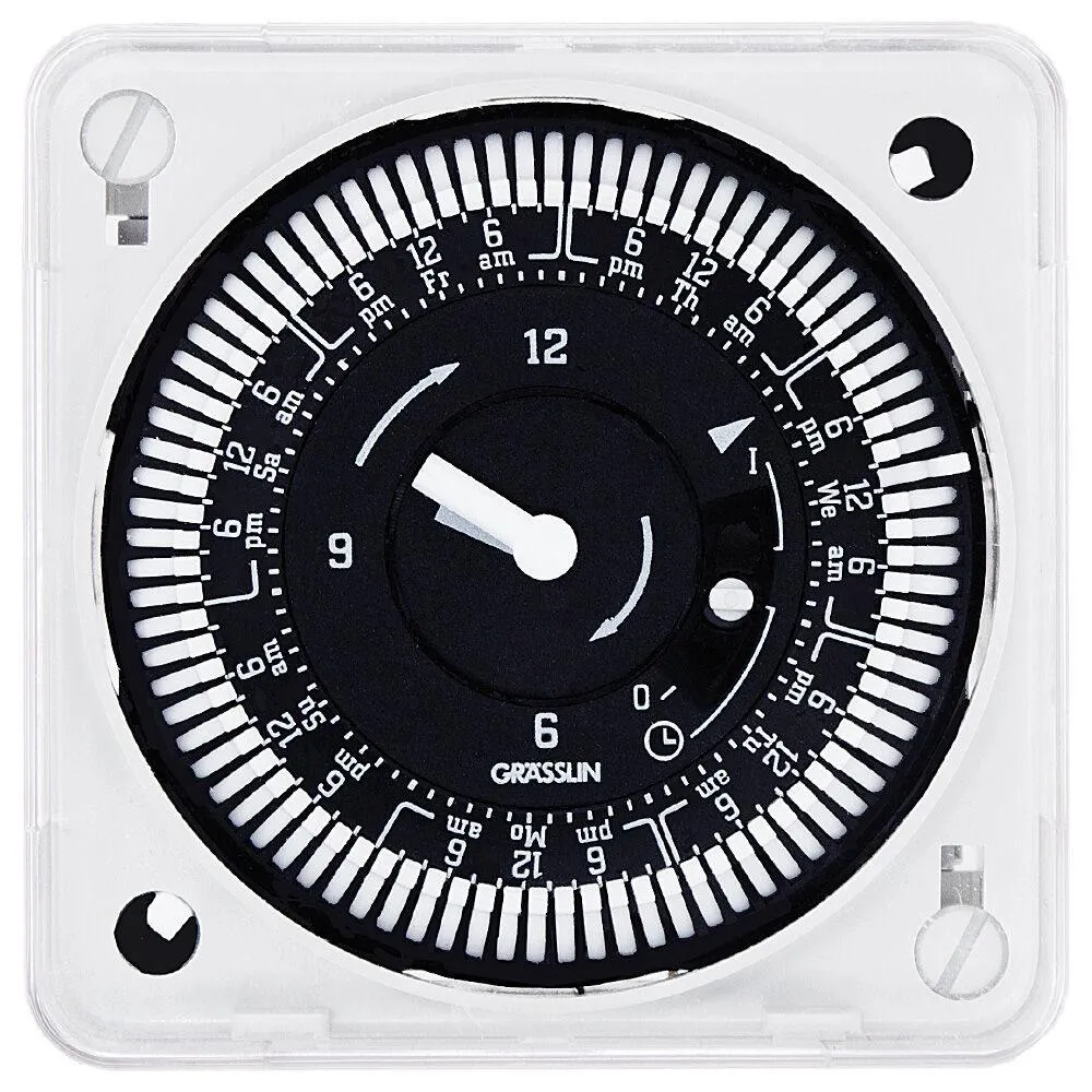 Intermatic - MIL72ESWUZH-240 - 7-Day 240V Electromechanical Flush Mount Timer Module