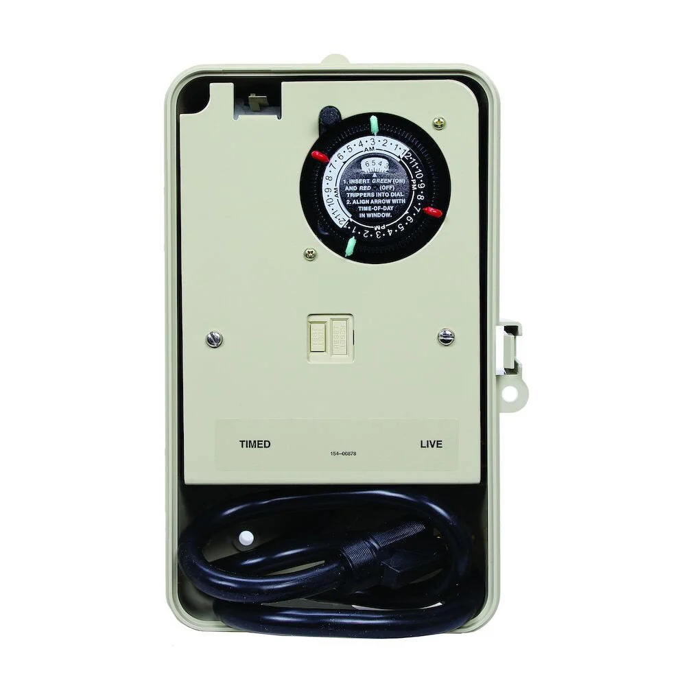 Intermatic - P1261P - Two-Circuit Handzaam Outdoor Timer