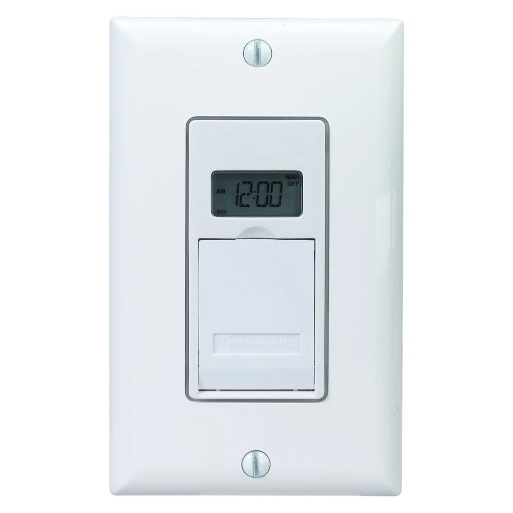 Mechanische Draaitimer Intermatic - EJ600 - 7-Day Standard Flexibel instelbaar Timer, 12A, White