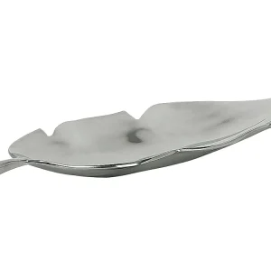 Decoratieve schaal 49 cm zilver AMRUS