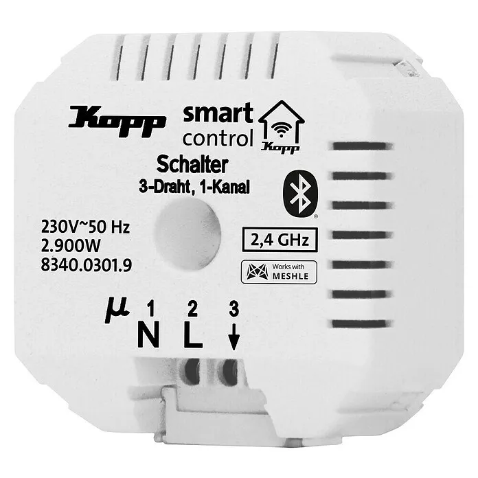 Kopp Actuator Smart-control 3-draads - Wit