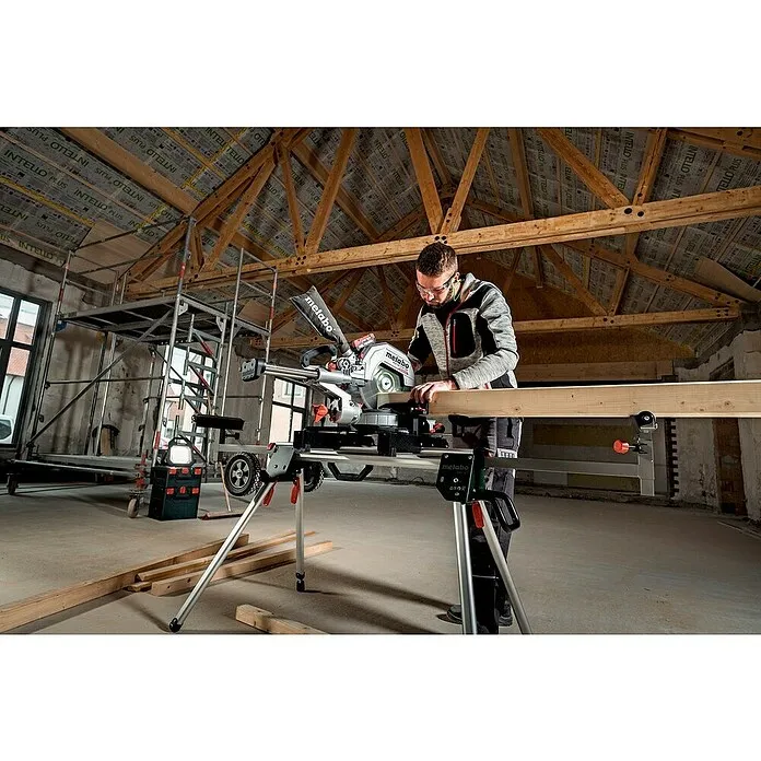 Metabo Accu-afkortzaag met trekfunctie KGS18 LTX BL 305 - 18 V, Diameter zaagblad: 305 mm, Onbelast toerental: 3.700 tpm