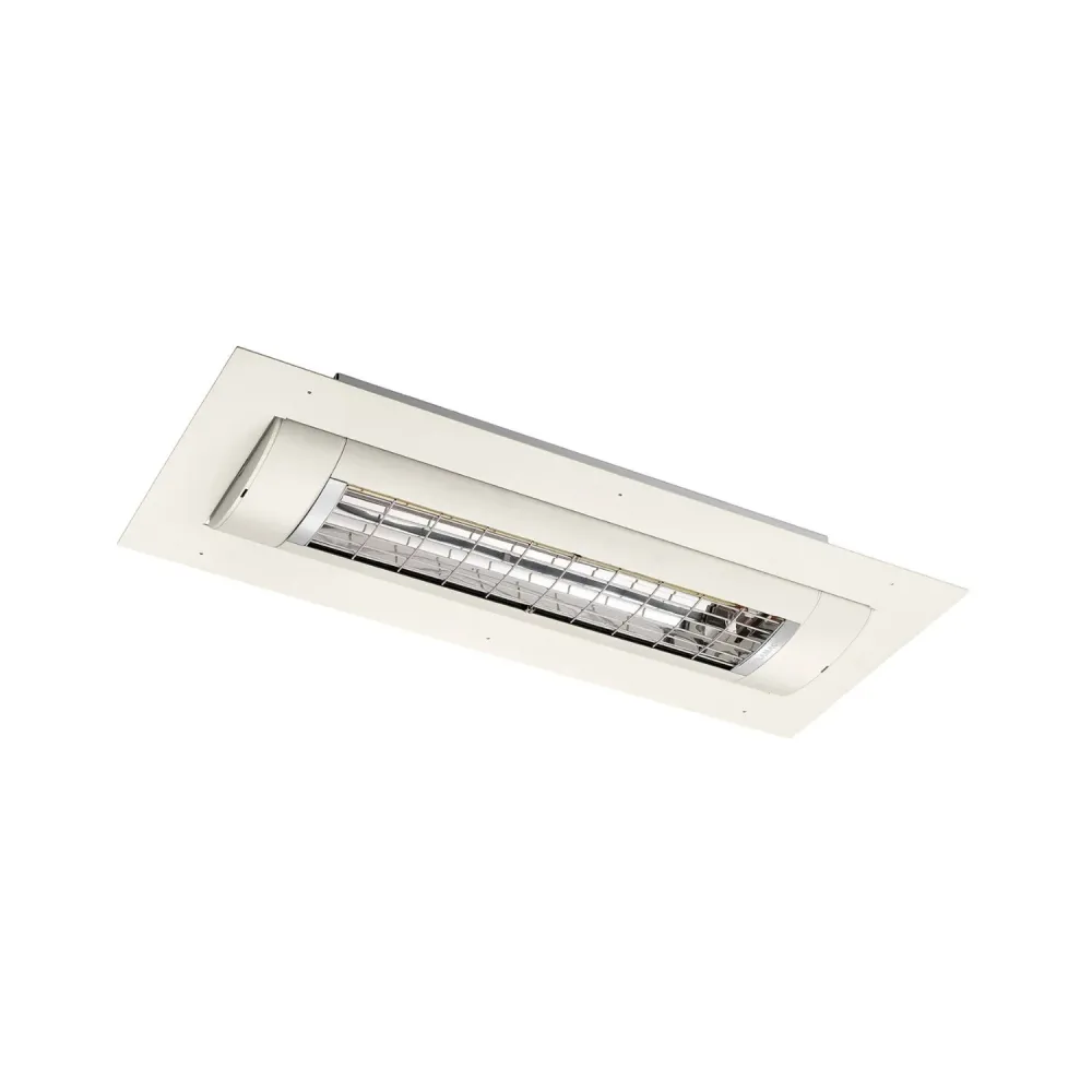 Slag Solamagic Terrasverwarmer D3 plafondinbouw donkerstraler 2000W Wit
