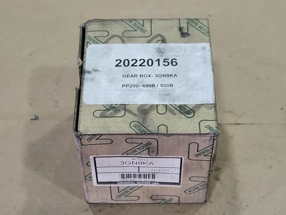 15W Induction Motor 31K15GN-AW w/ 9:1 Gear Head 3GN9KA