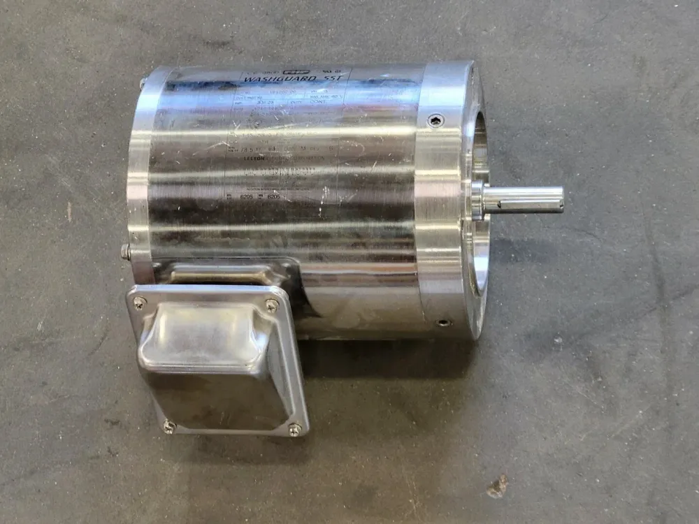 1/3 hp, 208/230 Volts, 1800 Rpm, 56C General Purpose Washdown Motor C6T17NC328A